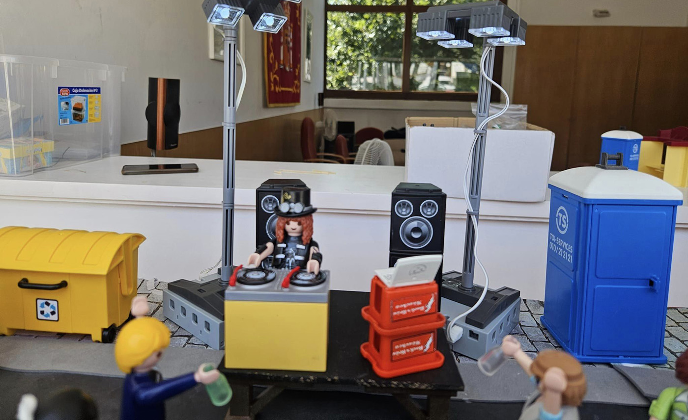 Diorama por las fiestas patronales 2024